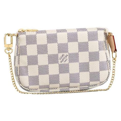 lv mini pochette accessoires damier azur|Louis Vuitton.